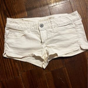 American Eagle White Shorts
